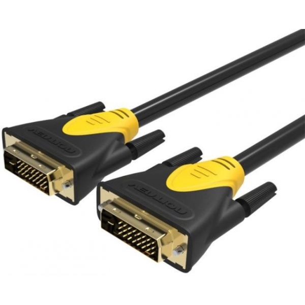 DVI კაბელი "Vention DVI(24+1) Male to Male Cable 2M Black  VAD-A03-B200 "