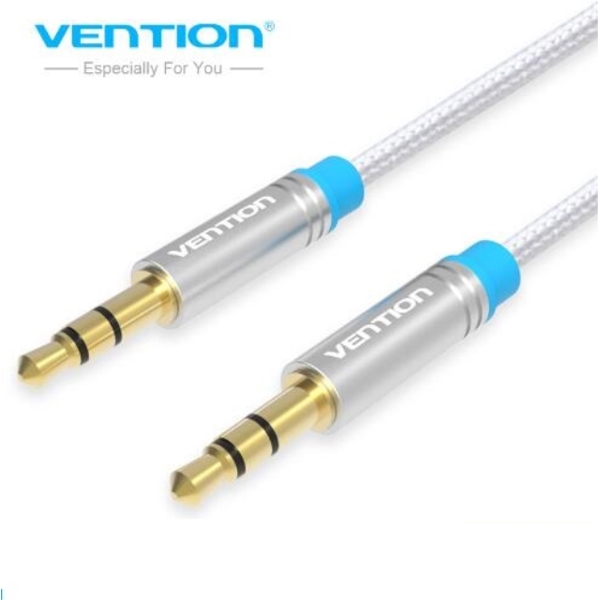 AUX კაბელი Vention P350AC1000-W 3.5mm Aux Stereo Cable  10M