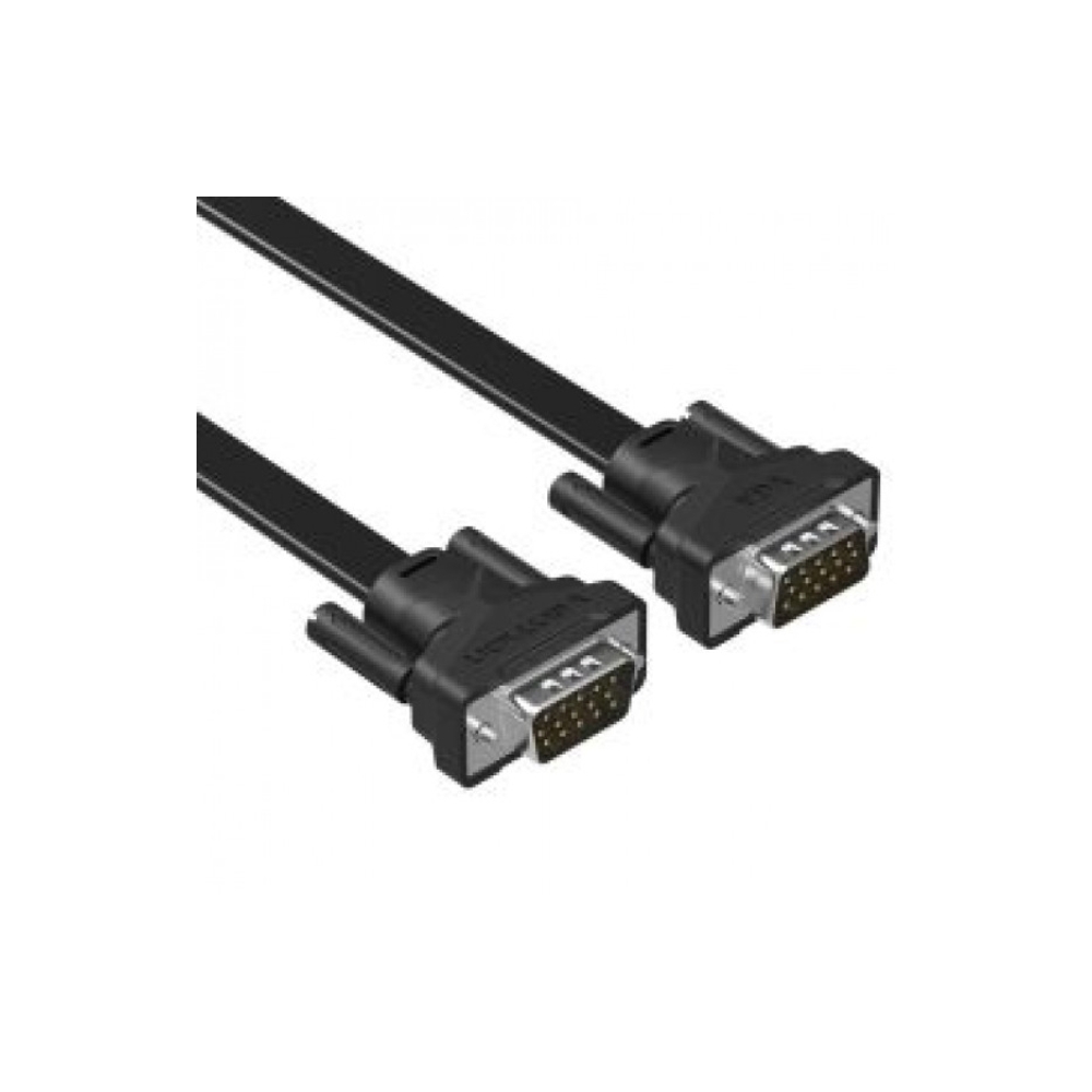 VGA კაბელი VENTION VAG-B04-B2500 VGA(3+6) Male to Male Cable 25M Black