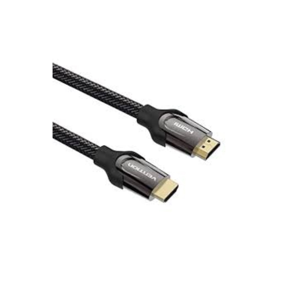 VENTION VAA-B05-B800 Nylon Braided HDMI Cable 8M Black Metal Type