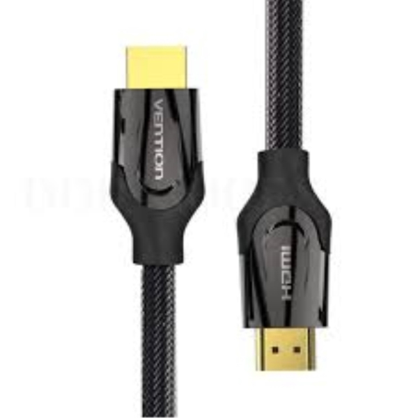 VENTION VAA-B05-B1500 Nylon Braided HDMI Cable 15M Black Metal Type