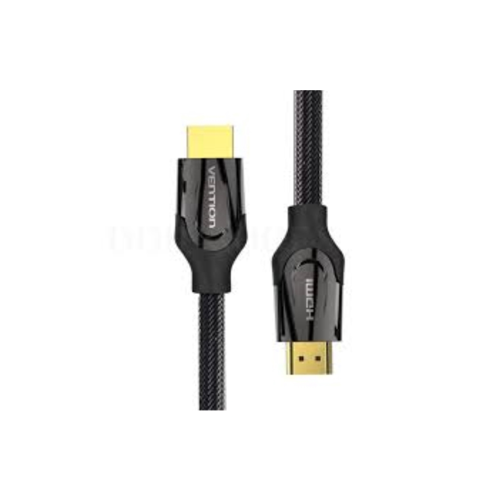 VENTION VAA-B05-B1500 Nylon Braided HDMI Cable 15M Black Metal Type