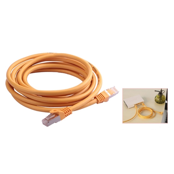 VENTION VPC6SSTP-Y4000 CAT6a SSTP Patch Cord Cable 40M Yellow