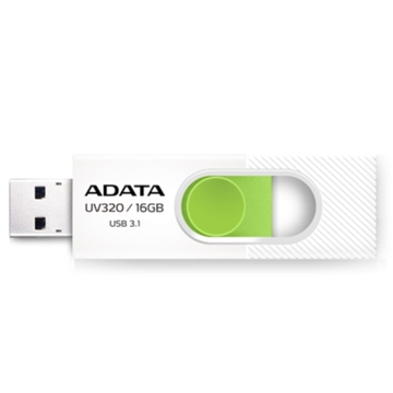 ADATA UV320 16 GB, USB 3.1, White/Green