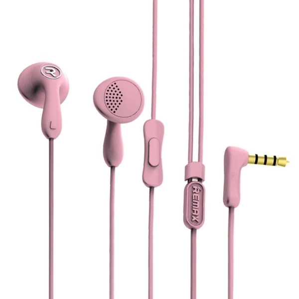 ყურსასმენი  REMAX Earphone RM-301 pink