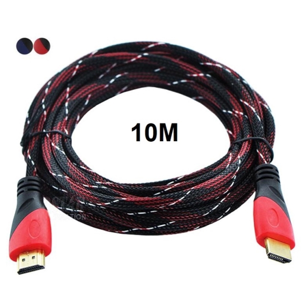 ვიდეო კაბელი Cable HDMI TO HDMI male 10M 1.4v