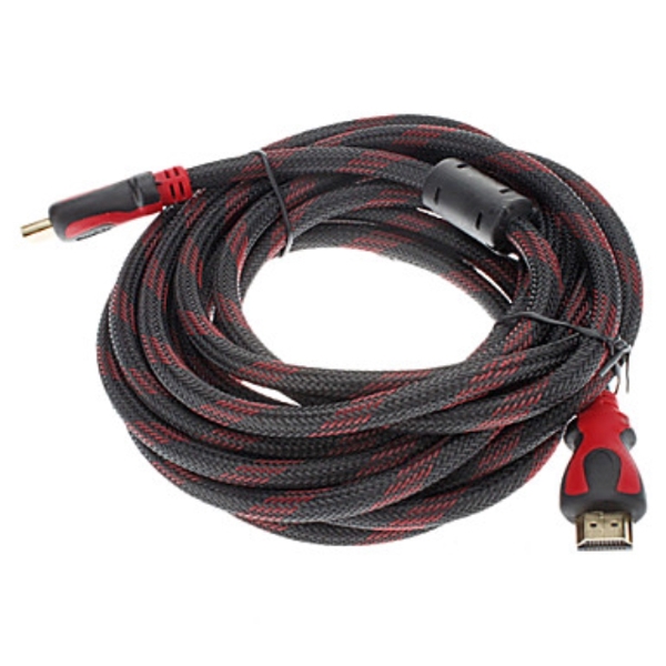 ვიდეო კაბელი Cable HDMI TO HDMI male 15M 1.4v