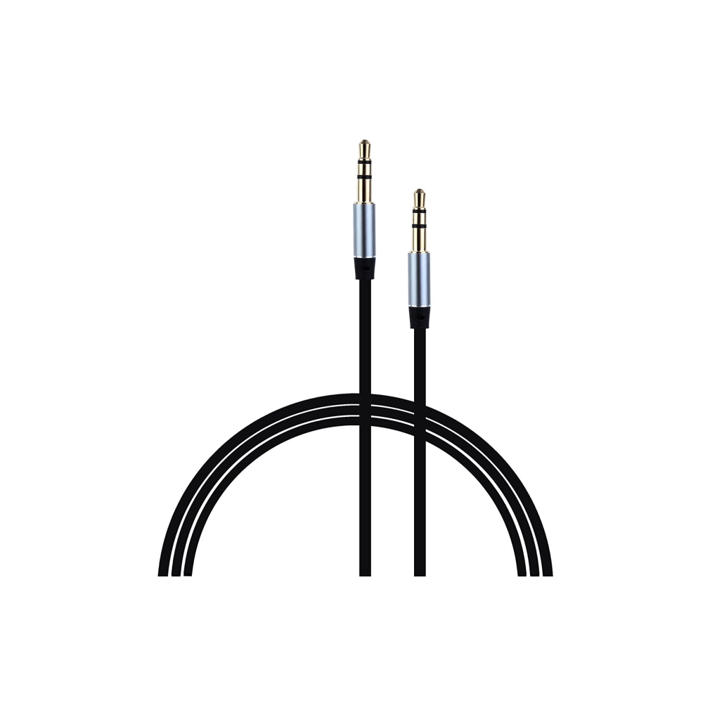 REMAX 3.5mm Aux Jack Cable L100 1m Black