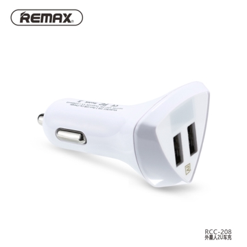 REMAX RCC208 Aliens 2 USB Voltage-visible Car Charger 