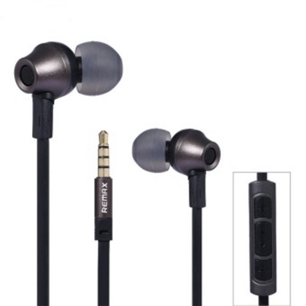 ყურსასმენი  REMAX Earphone  RM-610D Black