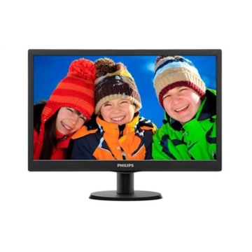 Philips 223V5LSB2/62 21.5 ", FHD, 1920 x 1080 pixels, 16:9, LCD, 5 ms, 200 cd/m², Black, Power, VGA