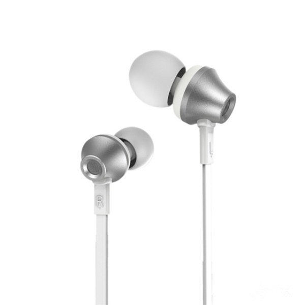 ყურსასმენი  REMAX Earphone  RM-610D Silver 