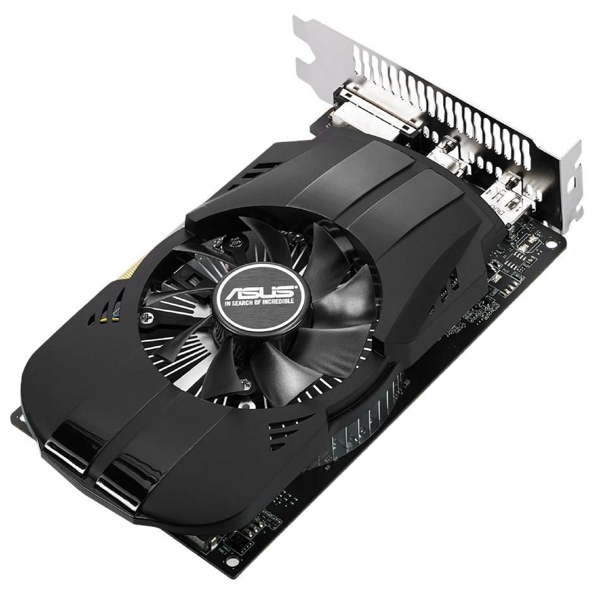 ვიდეო დაფა Asus 90YV0A70-M0NA00, GeForce GTX1050, 4GB, 128bit, HDMI, DP, Black 