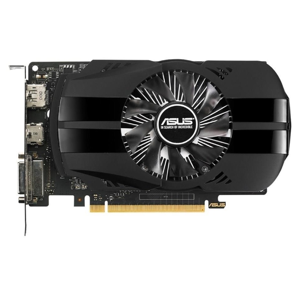 ვიდეო დაფა Asus 90YV0A70-M0NA00, GeForce GTX1050, 4GB, 128bit, HDMI, DP, Black 