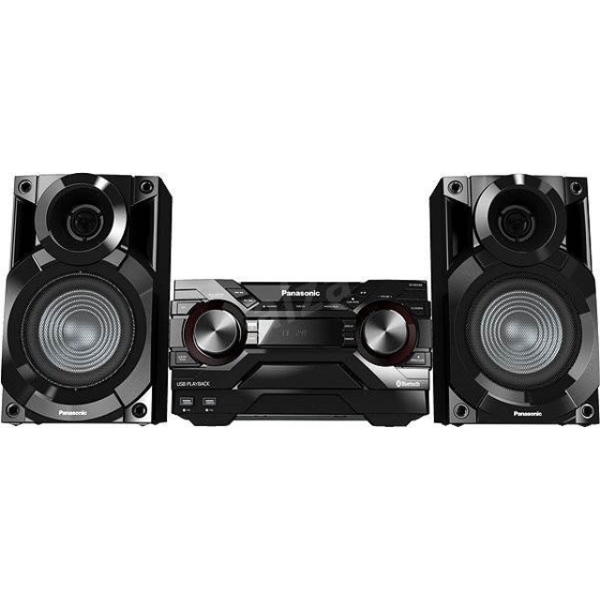 PANASONIC  MINI HIFI SYSTEM SA-AKX200E-K  400W  LARGE 16 CM WOOFER FM RADIO CD, CD-R-RW  USB BLUETOOTH