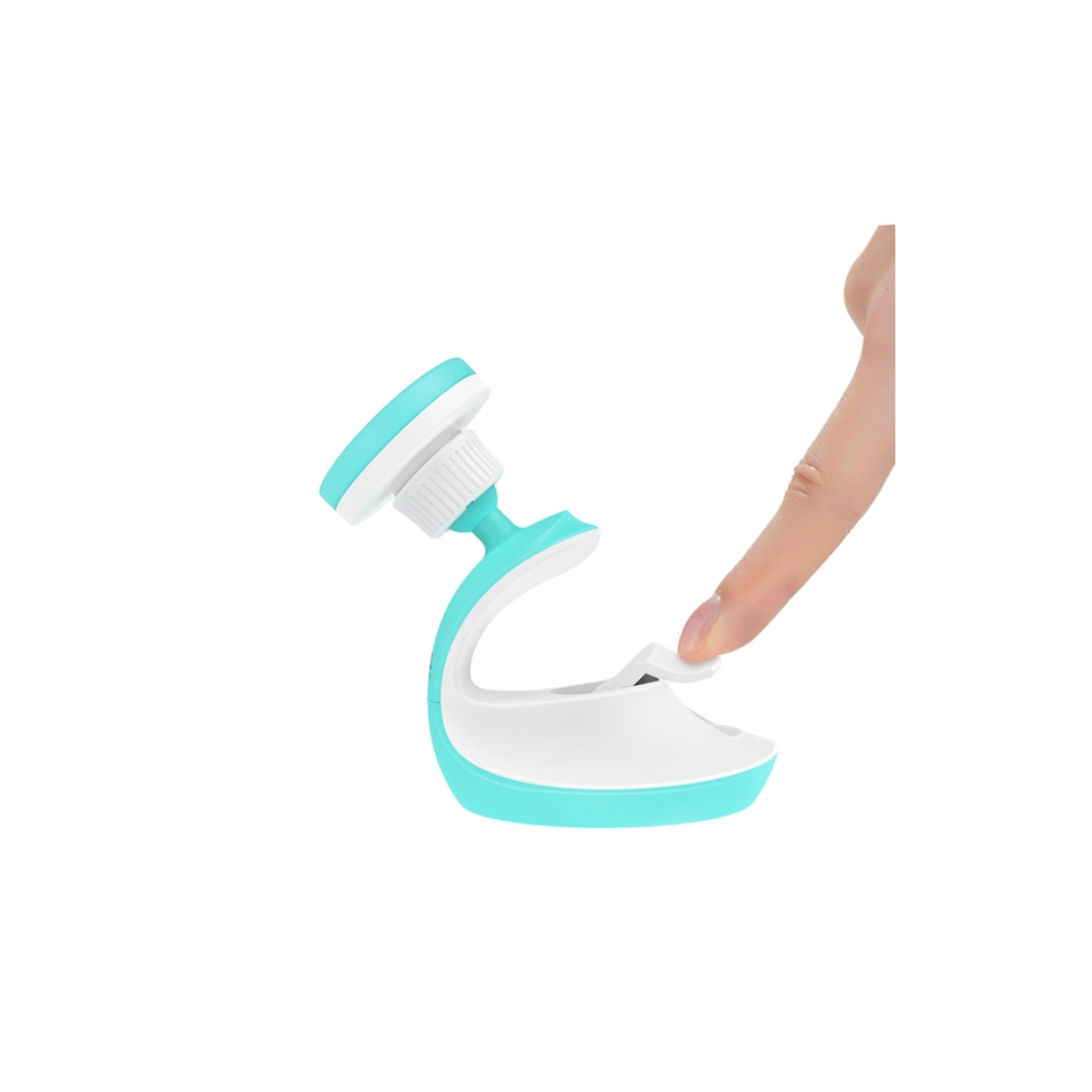 სმარტფონის სამაგრი MOBILE TRIPOD AND DOCK HOCO CA15 ACCOMPANIST SERIES SWAN SUCTION PAD MAGNETIC HOLDER WHITE