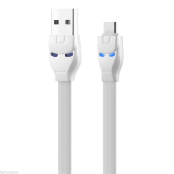 მობილურის დამტენი HOCO U14 STEEL MAN TYPE-C CHARGING CABLE WHITE