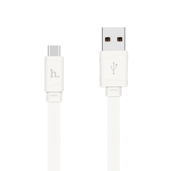 მობილურის დამტენი HOCO X5 BAMBOO TYPE-C CHARGING CABLE WHITE