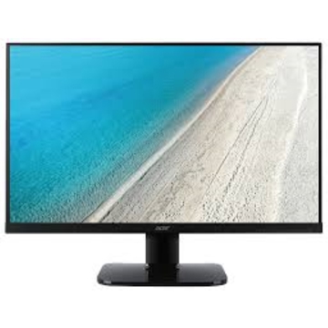 მონიტორი Acer 27 " LCD KA270HAbid , ZeroFrame - 16:9, 1920x1080, LED, DC 100M:1, 5 ms, 250cd/m2, Viewing Angle : 178/178 , VESA 100, VGA + DVI (w/HDCP) + HDMI - Glossy Black