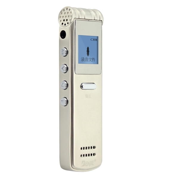 დიქტოფონი Benjie BJ-S8S S8 Metal Voice recorder 8GB flash memory Gold