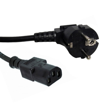 კვების კაბელი Power Cable for pc Cord Cable 1.5m (0.75MM)