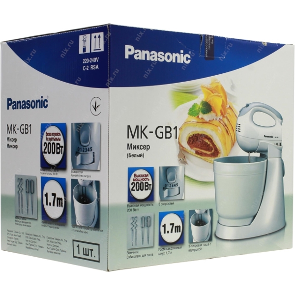 მიქსერი PANASONIC MK-GB1WTQ