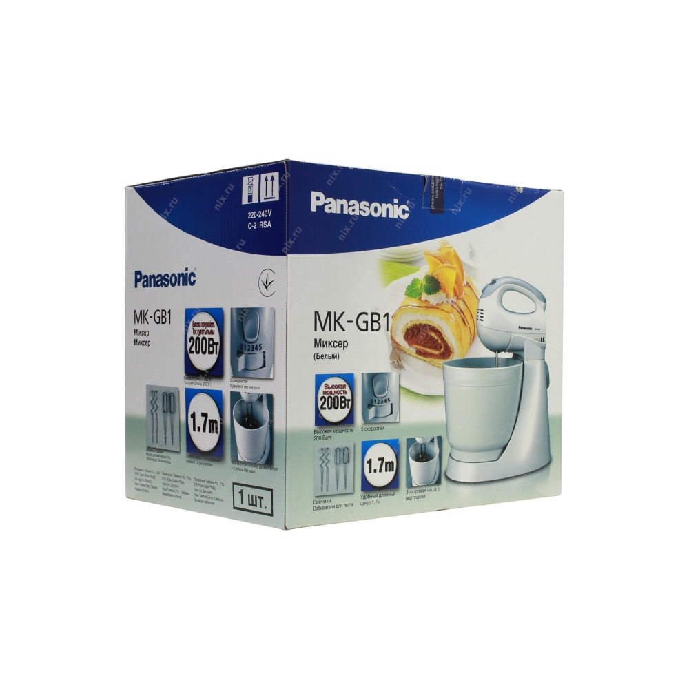 მიქსერი PANASONIC MK-GB1WTQ