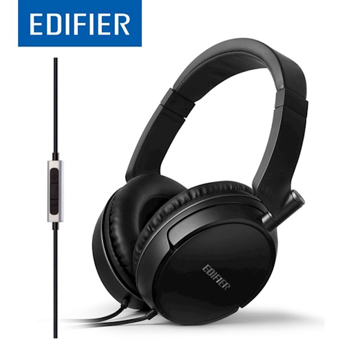 ყურსასმენი Edifier P841 Over-ear Headphone with Mic & Remote Control Jack 3.5 mm Black