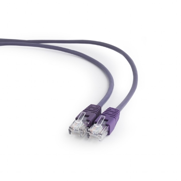   UTP  PATCH CORD  CAT5E 0.25M  PURPLE