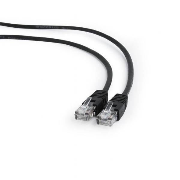   UTP  PATCH CORD  CAT5E 0.25M BLACK