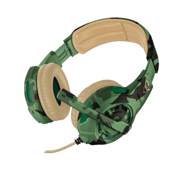 ყურსასმენი TRUST GXT 310C RADIUS GAMING HEADSET - JUNGLE CAMO