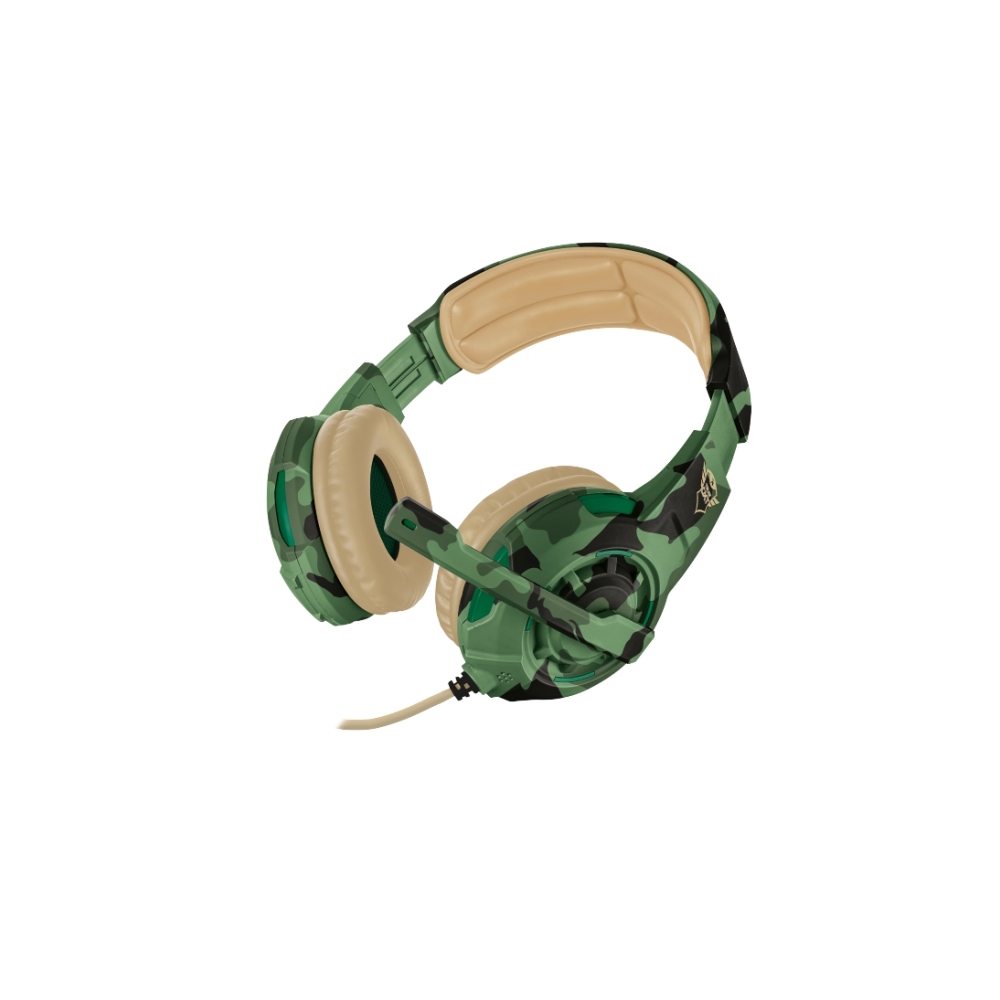 ყურსასმენი TRUST GXT 310C RADIUS GAMING HEADSET - JUNGLE CAMO