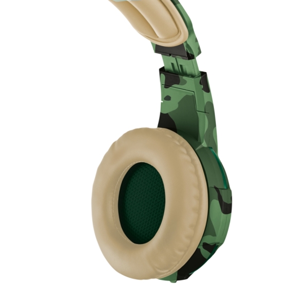 ყურსასმენი TRUST GXT 310C RADIUS GAMING HEADSET - JUNGLE CAMO