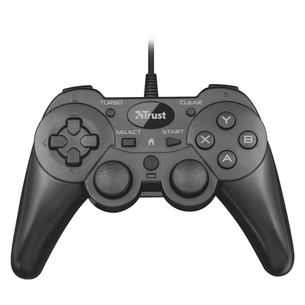 სათამაშო კოსნოლის ჯოისტიკი TRUST ZIVA WIRED GAMEPAD FOR PC AND PS3