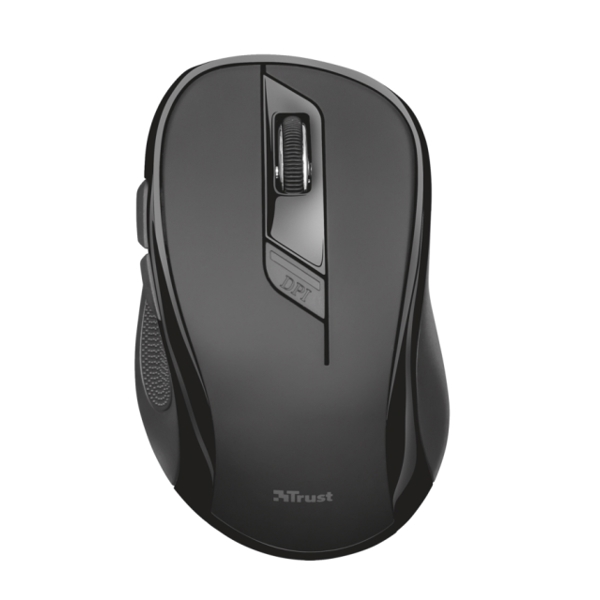 მაუსი TRUST ZIVA WIRELESS OPTICAL MOUSE - Black