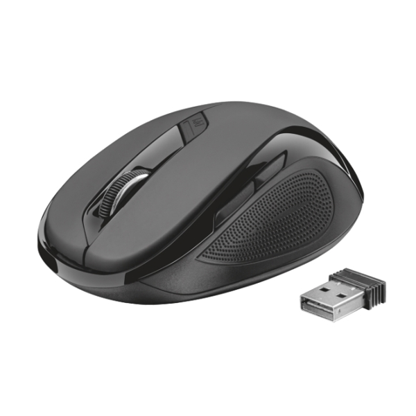 მაუსი TRUST ZIVA WIRELESS OPTICAL MOUSE - Black