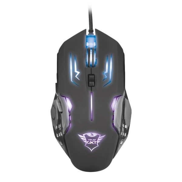 მაუსი TRUST GXT 108 RAVA ILLUMINATED GAMING MOUSE