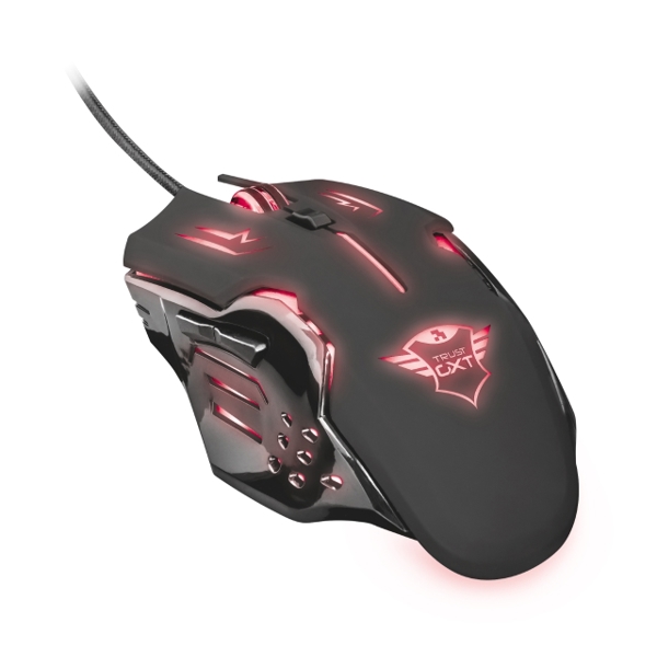 მაუსი TRUST GXT 108 RAVA ILLUMINATED GAMING MOUSE