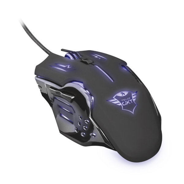 მაუსი TRUST GXT 108 RAVA ILLUMINATED GAMING MOUSE