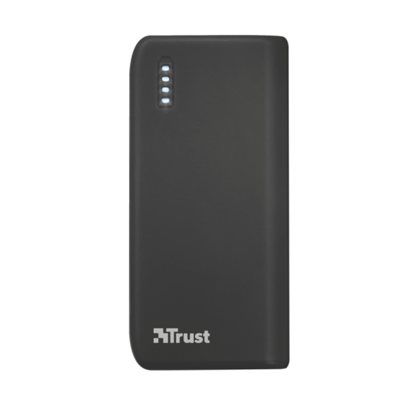 მობილურის დამტენი TRUST PRIMO POWERBANK 5200 PORTABLE CHARGER - BLACK