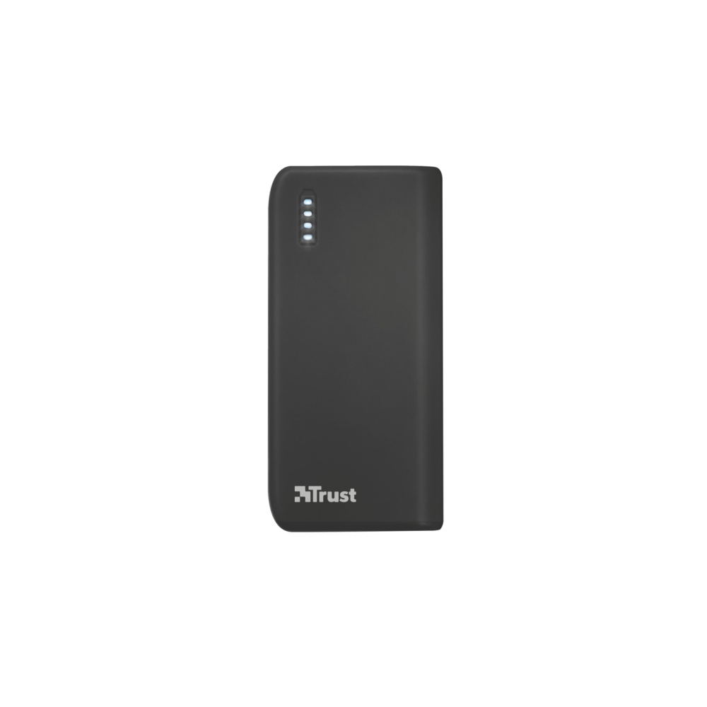მობილურის დამტენი TRUST PRIMO POWERBANK 5200 PORTABLE CHARGER - BLACK