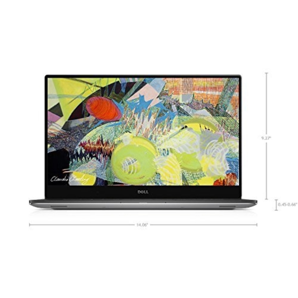 ნოუთბუქი  DELL XPS 15 (9560) Silver / Intel Core i7-7700HQ Quad Core 