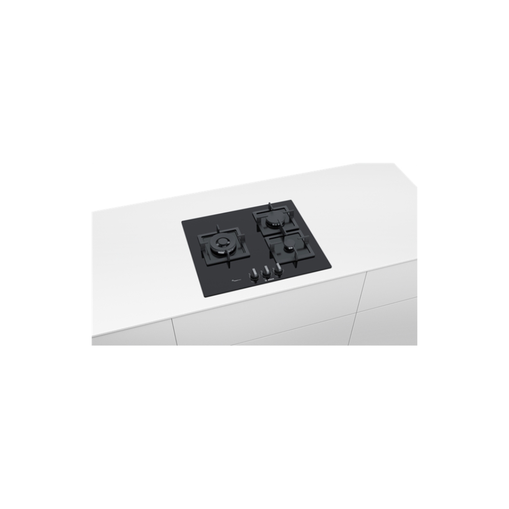 გაზქურის ზედაპირი  BOSCH  PPC6A6B20 შავი