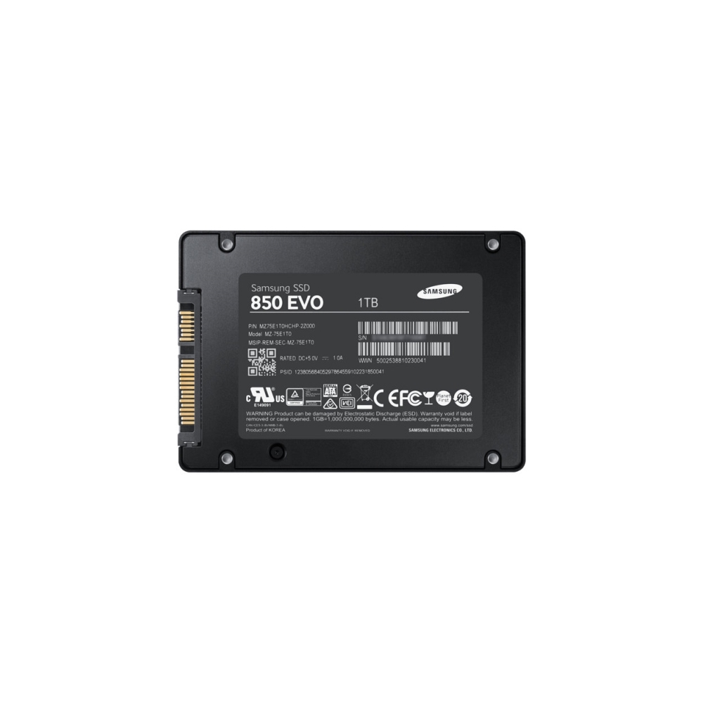 მყარი დისკი Samsung SSD 850 Evo 1TB 2.5" SATA III