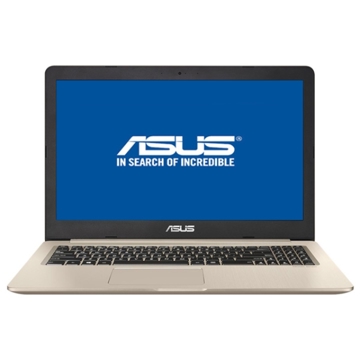 ნოუთბუქი  ASUSTEK ASUS  N580VD  15.6" FHD I7-7700HQ, 8GB, 1TB+128GB SSD,GTX 1050 4GB,DOS,NO ODD GOLD