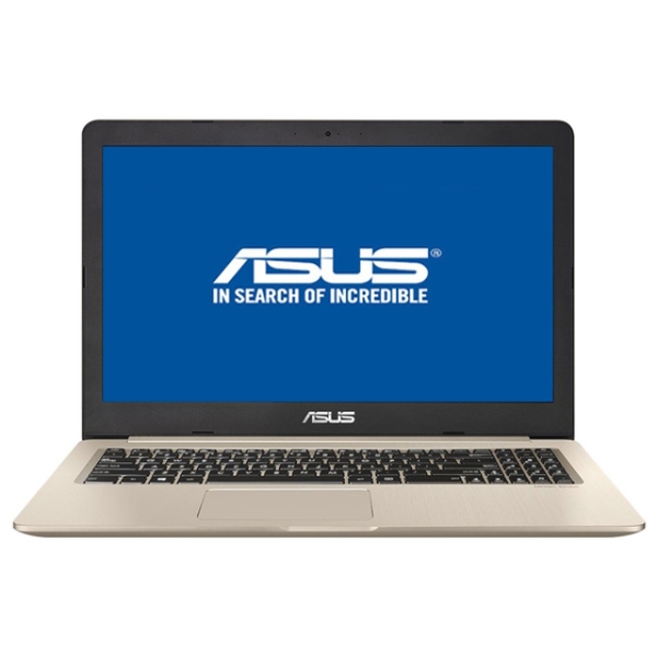 ნოუთბუქი  ASUSTEK ASUS  N580VD  15.6" FHD I7-7700HQ, 8GB, 1TB+128GB SSD,GTX 1050 4GB,DOS,NO ODD GOLD