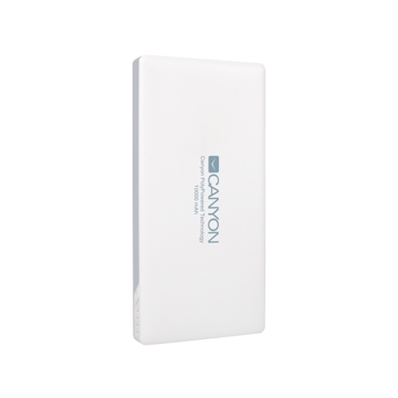 პორტატული დამტენი  CANYON POWER BANK 10000MAH WHITE