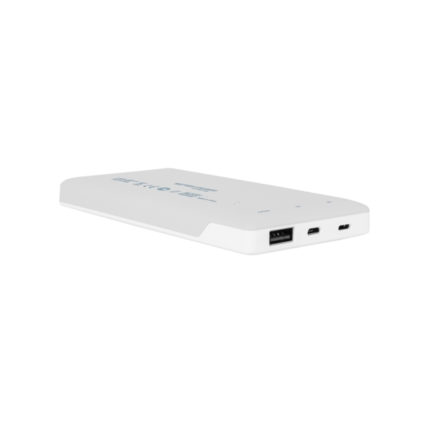 პორტატული დამტენი  CANYON POWER BANK 10000MAH WHITE