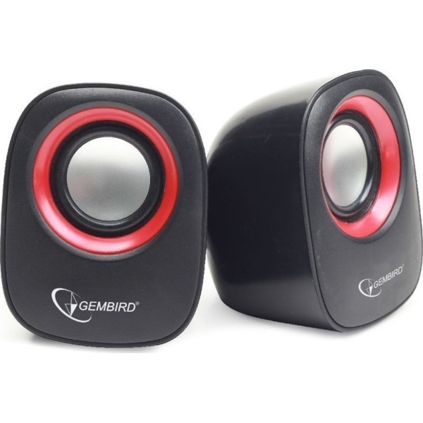  GEMBIRD GEMBIRDSTEREO SPEAKER  SPK-107A  BLACKRED