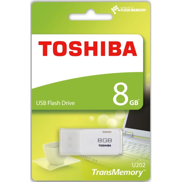 USB ფლეშმეხსიერება TOSHIBA  THN-U202W0080E4